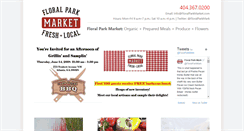 Desktop Screenshot of floralparkmarket.com
